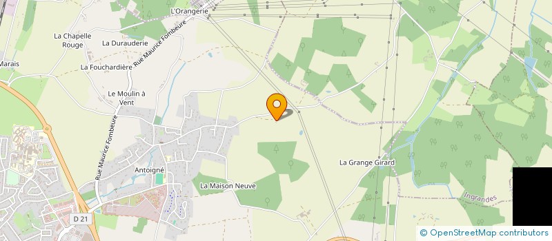 localisation de l'entreprise MONSIEUR CORENTIN MORICET à CHATELLERAULT