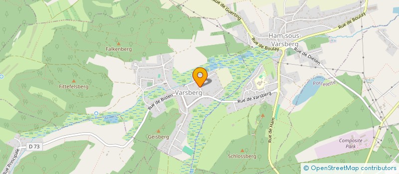 localisation de l'entreprise MONSIEUR CORENTIN MORITZ  VARSBERG