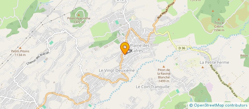 localisation de l'entreprise MONSIEUR CORENTIN MOUGEL à LE TAMPON