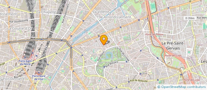 localisation de l'entreprise MONSIEUR CORENTIN MUNOZ  PARIS