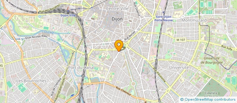 localisation de l'entreprise MONSIEUR CORENTIN NADAUD à DIJON
