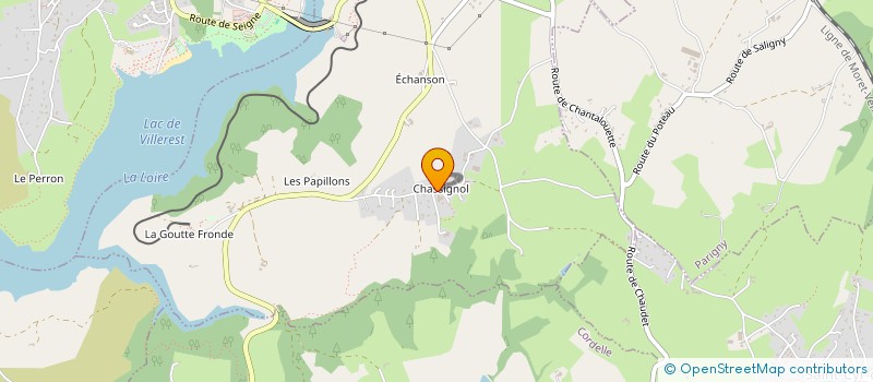 localisation de l'entreprise MONSIEUR CORENTIN NASCIMENTO CRESCENT  COMMELLE-VERNAY