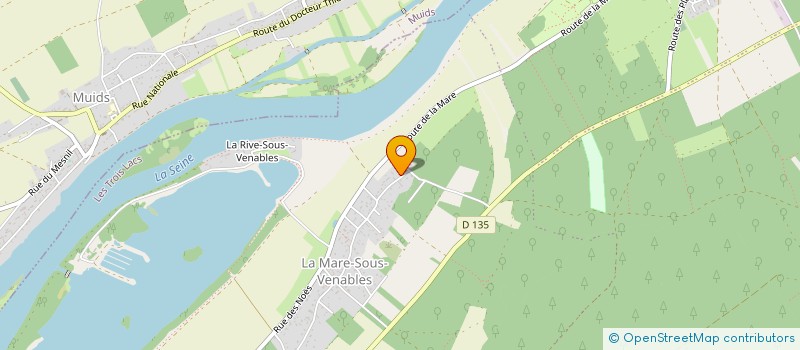 localisation de l'entreprise MONSIEUR CORENTIN NAVARRO à LES TROIS LACS