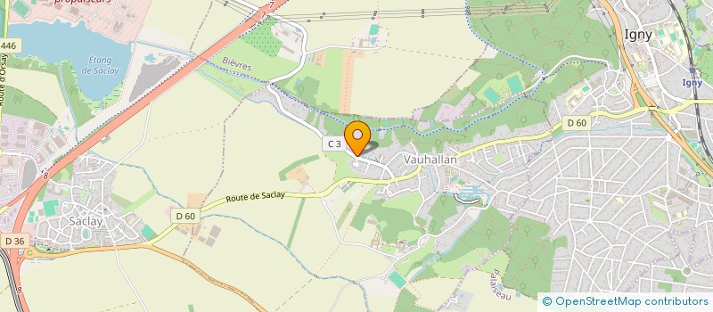 localisation de l'entreprise MONSIEUR CORENTIN NENEZ  VAUHALLAN