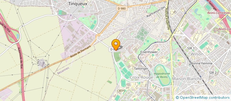 localisation de l'entreprise MONSIEUR CORENTIN NICOLAS  REIMS