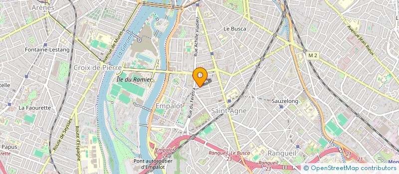 localisation de l'entreprise MONSIEUR CORENTIN NICOLAS PEYROT DES GACHONS à TOULOUSE
