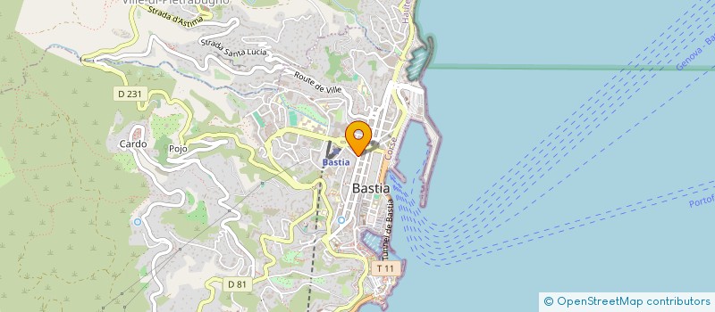 localisation de l'entreprise MONSIEUR CORENTIN NICOLINI à BASTIA