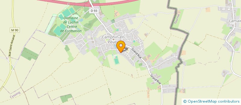 localisation de l'entreprise MONSIEUR CORENTIN NION à CAMPHIN-EN-PEVELE