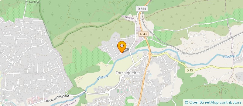 localisation de l'entreprise MONSIEUR CORENTIN NONG  FORCALQUEIRET