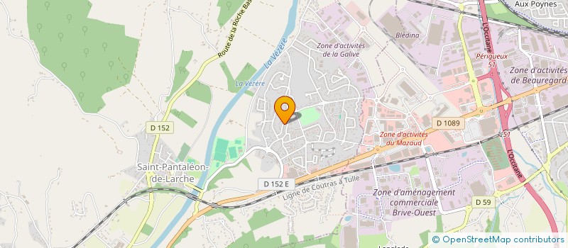 localisation de l'entreprise MONSIEUR CORENTIN NOUAILLE  SAINT-PANTALEON-DE-LARCHE