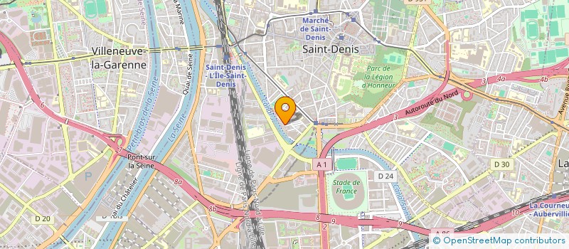 localisation de l'entreprise MONSIEUR CORENTIN OLLIER à SAINT-DENIS