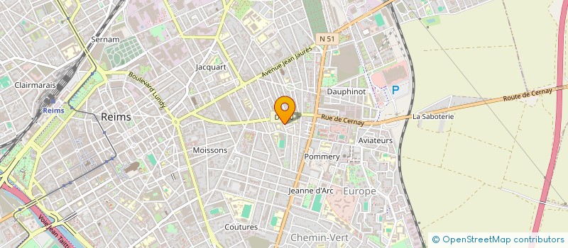 localisation de l'entreprise MONSIEUR CORENTIN OSTORERO  TINQUEUX