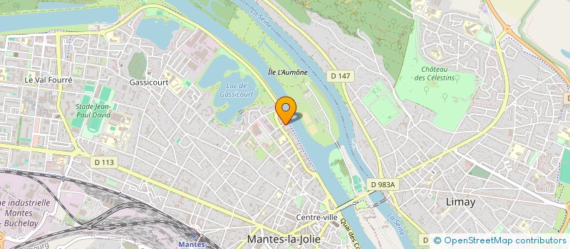 localisation de l'entreprise MONSIEUR CORENTIN OZOUF  MANTES-LA-JOLIE