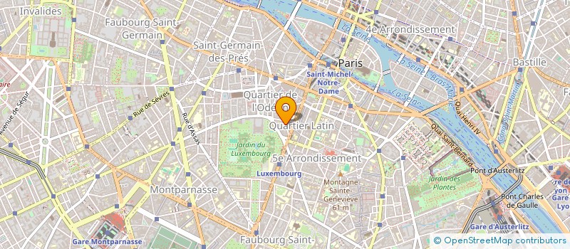 localisation de l'entreprise MONSIEUR CORENTIN PANEL à PARIS