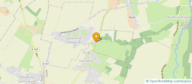 localisation de l'entreprise MONSIEUR CORENTIN PASQUIER  SASSETOT-LE-MALGARDE