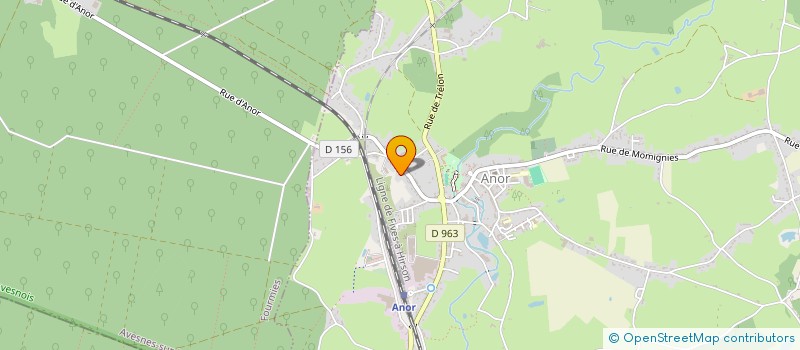 localisation de l'entreprise MONSIEUR CORENTIN PETIT  ANOR