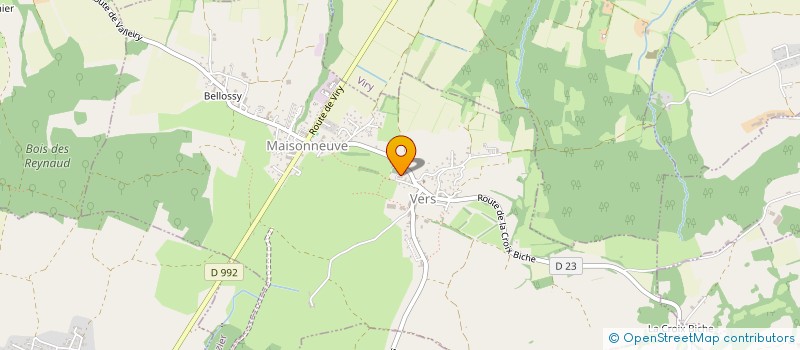 localisation de l'entreprise MONSIEUR CORENTIN PIERROT  VERS