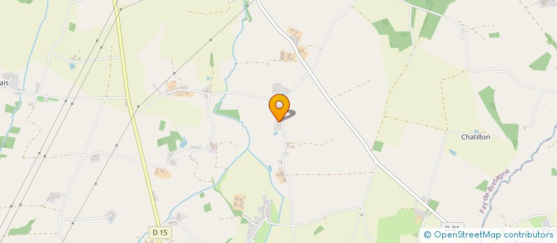 localisation de l'entreprise MONSIEUR CORENTIN PIETERS  FAY-DE-BRETAGNE