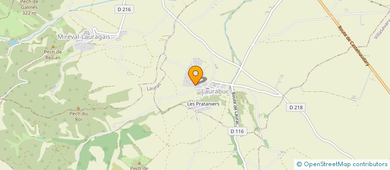 localisation de l'entreprise MONSIEUR CORENTIN PLANCADE à LAURABUC