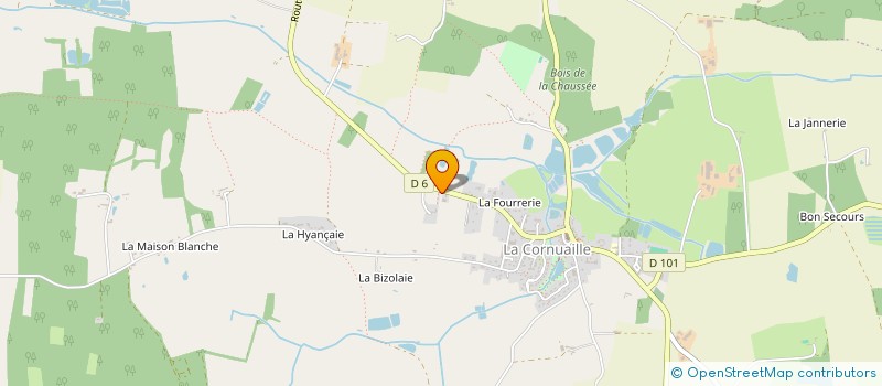 localisation de l'entreprise MONSIEUR CORENTIN POIROUX  VAL D'ERDRE-AUXENCE