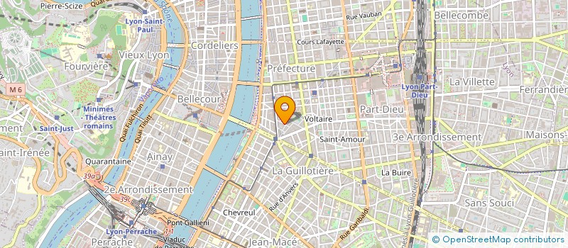 localisation de l'entreprise MONSIEUR CORENTIN PRIGENT  LYON