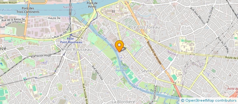 localisation de l'entreprise MONSIEUR CORENTIN PRIOU à NANTES