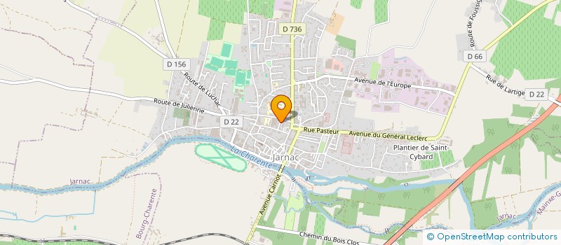 localisation de l'entreprise MONSIEUR CORENTIN PRUDENT à JARNAC