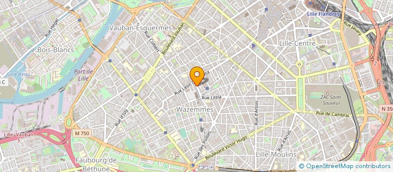 localisation de l'entreprise MONSIEUR CORENTIN PUAUD à LILLE