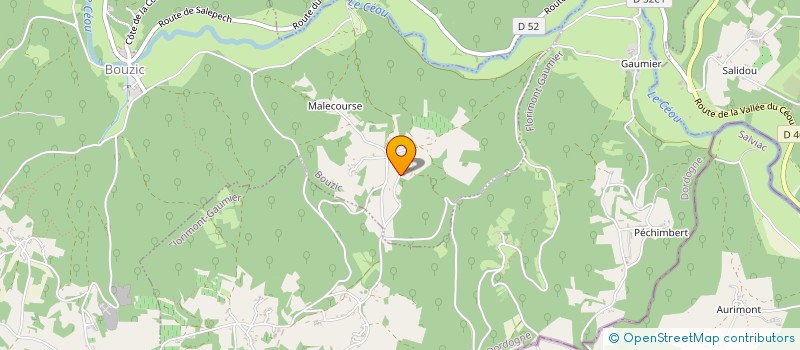 localisation de l'entreprise MONSIEUR CORENTIN RAMOS  BOUZIC