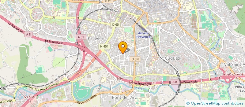 localisation de l'entreprise MONSIEUR CORENTIN REGUIS à AIX-EN-PROVENCE