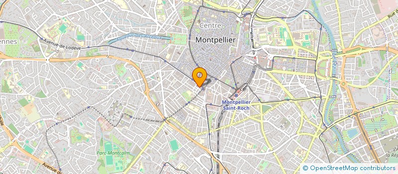 localisation de l'entreprise MONSIEUR CORENTIN REIBEL à MONTPELLIER