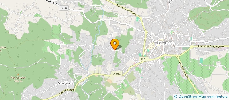 localisation de l'entreprise MONSIEUR CORENTIN RENAULT à LORGUES