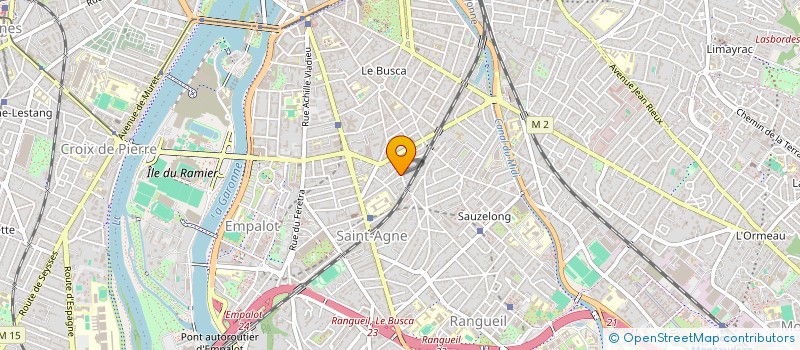 localisation de l'entreprise MONSIEUR CORENTIN RESTIF  TOULOUSE