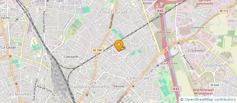 localisation de l'entreprise MONSIEUR CORENTIN RICHARD à TOULOUSE