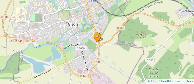 localisation de l'entreprise MONSIEUR CORENTIN RIOUAL à GISORS