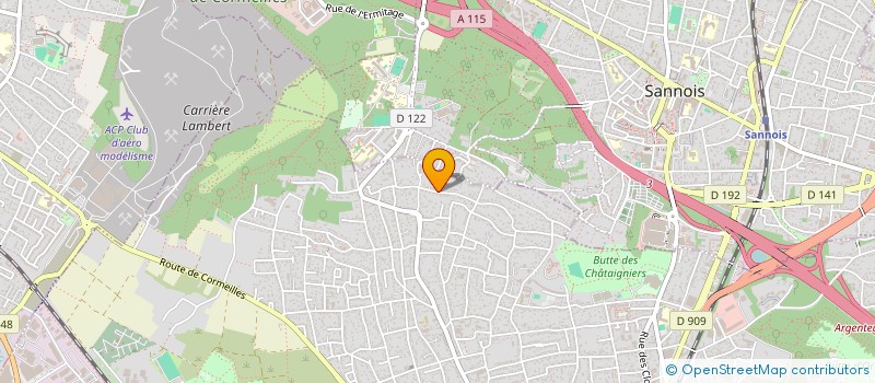 localisation de l'entreprise MONSIEUR CORENTIN ROL-MILAGUET  ARGENTEUIL