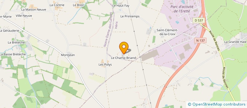 localisation de l'entreprise MONSIEUR CORENTIN ROLLAND MORIO à HERIC