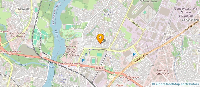 localisation de l'entreprise MONSIEUR CORENTIN ROPERS à NANTES