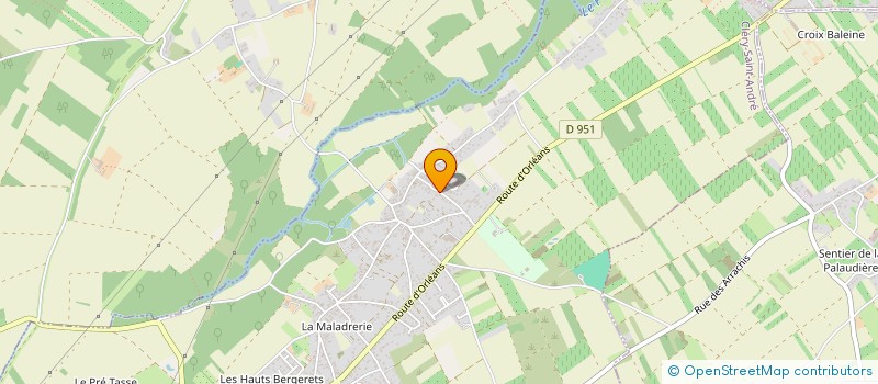 localisation de l'entreprise MONSIEUR CORENTIN ROUILLARD à CLERY-SAINT-ANDRE