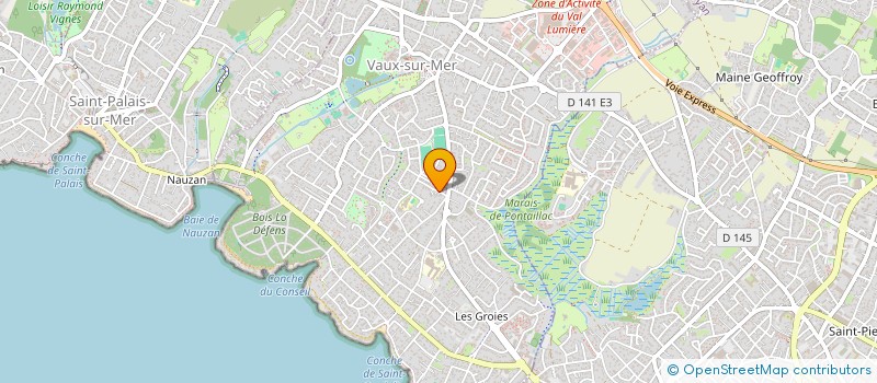 localisation de l'entreprise MONSIEUR CORENTIN ROUSSEAU  BREUILLET