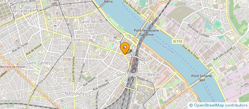 localisation de l'entreprise MONSIEUR CORENTIN ROY  BORDEAUX