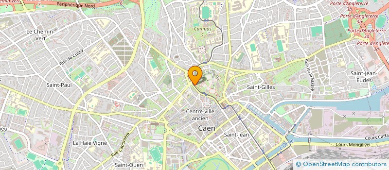 localisation de l'entreprise MONSIEUR CORENTIN SEGONDS à CAEN