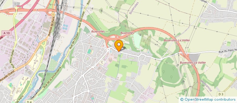 localisation de l'entreprise MONSIEUR CORENTIN SEIGLE  BUXEROLLES