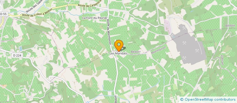 localisation de l'entreprise MONSIEUR CORENTIN SERVEL à BEDOIN