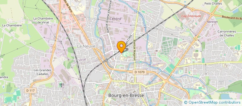 localisation de l'entreprise MONSIEUR CORENTIN SIMON  BOURG-EN-BRESSE