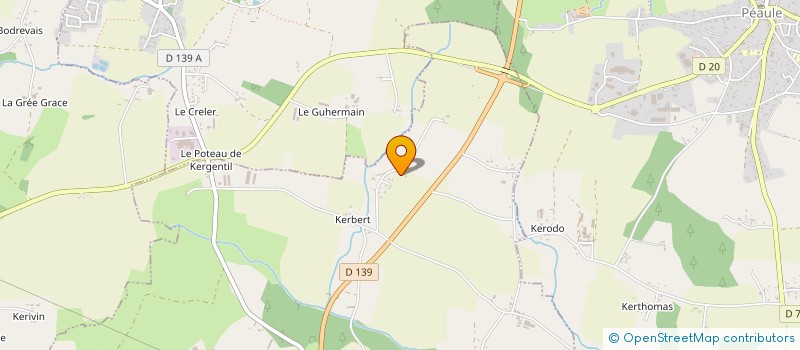 localisation de l'entreprise MONSIEUR CORENTIN SOREL  MARZAN