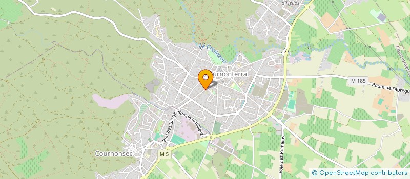 localisation de l'entreprise MONSIEUR CORENTIN SORIA à COURNONTERRAL