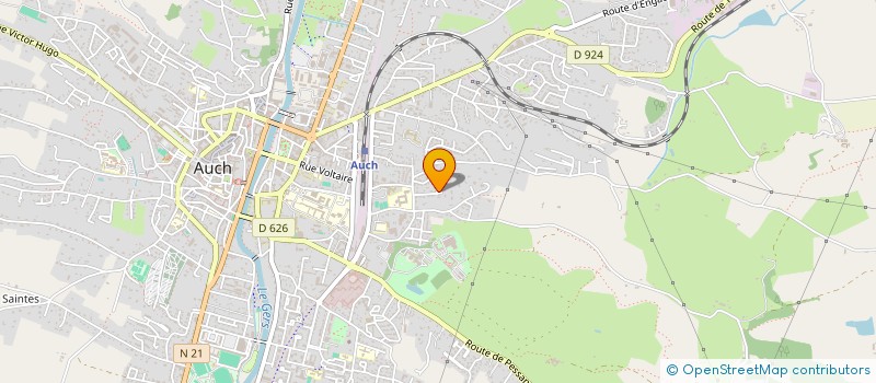 localisation de l'entreprise MONSIEUR CORENTIN SOUMEILHAN  AUCH