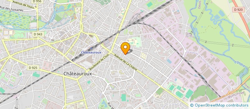 localisation de l'entreprise MONSIEUR CORENTIN SOUVENT à CHATEAUROUX