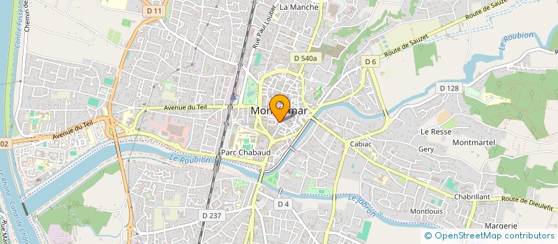 localisation de l'entreprise MONSIEUR CORENTIN SPIMPOLO  MONTELIMAR